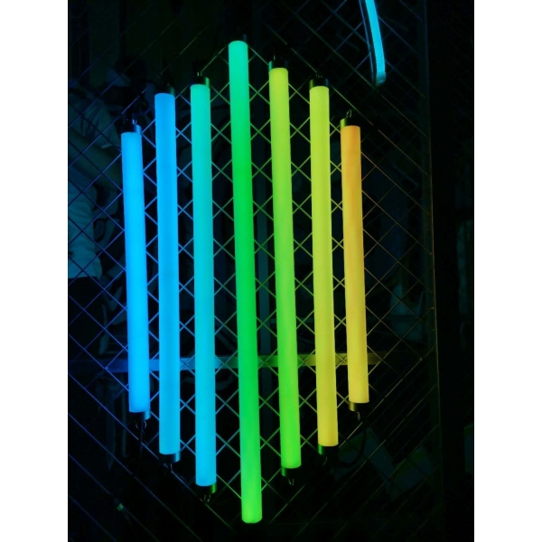 Wall wash light:360 view tube, RGB full color, IP67